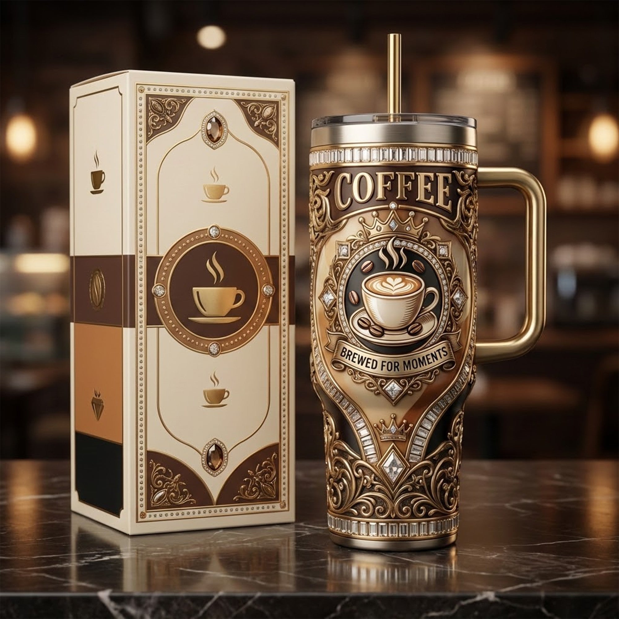 CFE 40oz Tumbler With Handle PDL