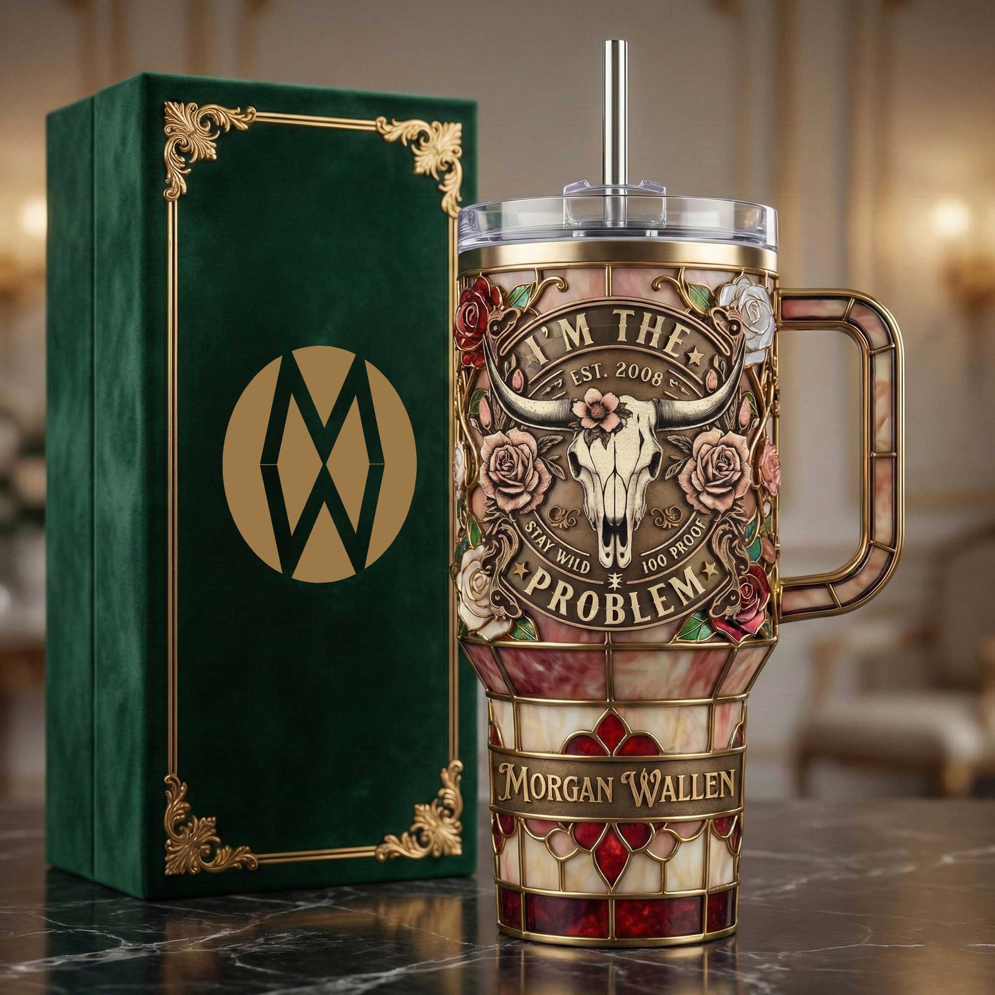 MGWL 40oz Tumbler With Handle DAT