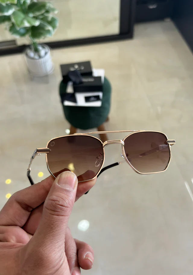 AK Sunglasses Silver Pink+blue Candy