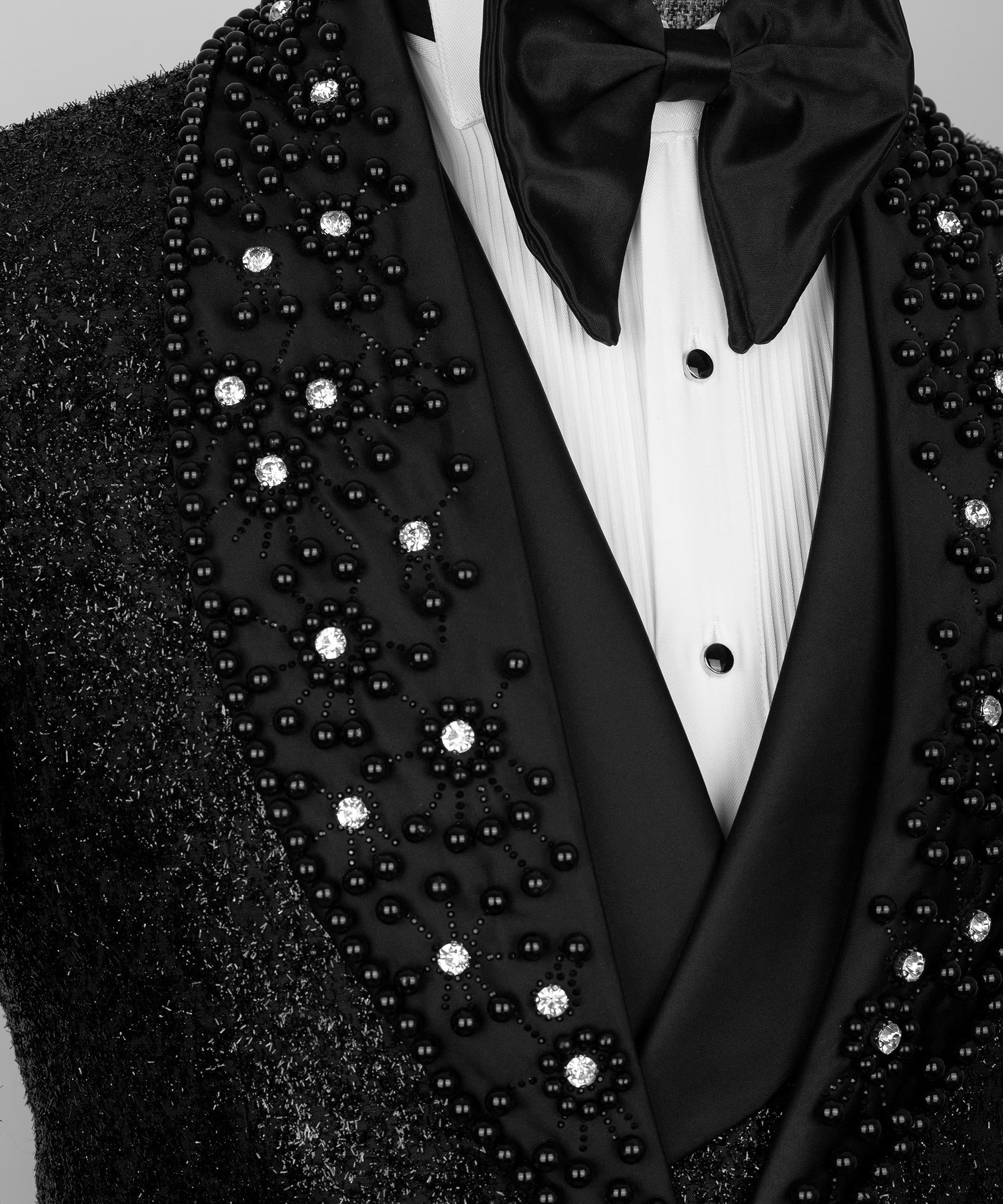 Shining Black Tuxedo
