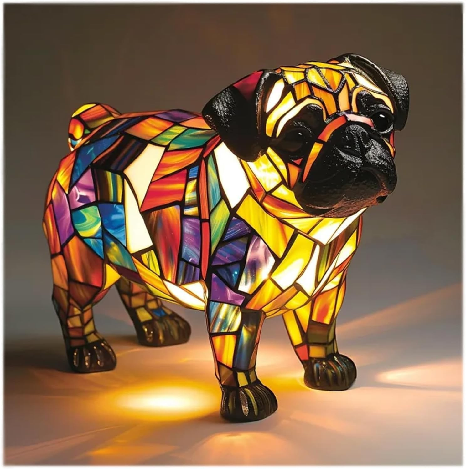 Ledsen™ DogLamp : Moderne Artistique Colorée Ambiante Chien Lampe