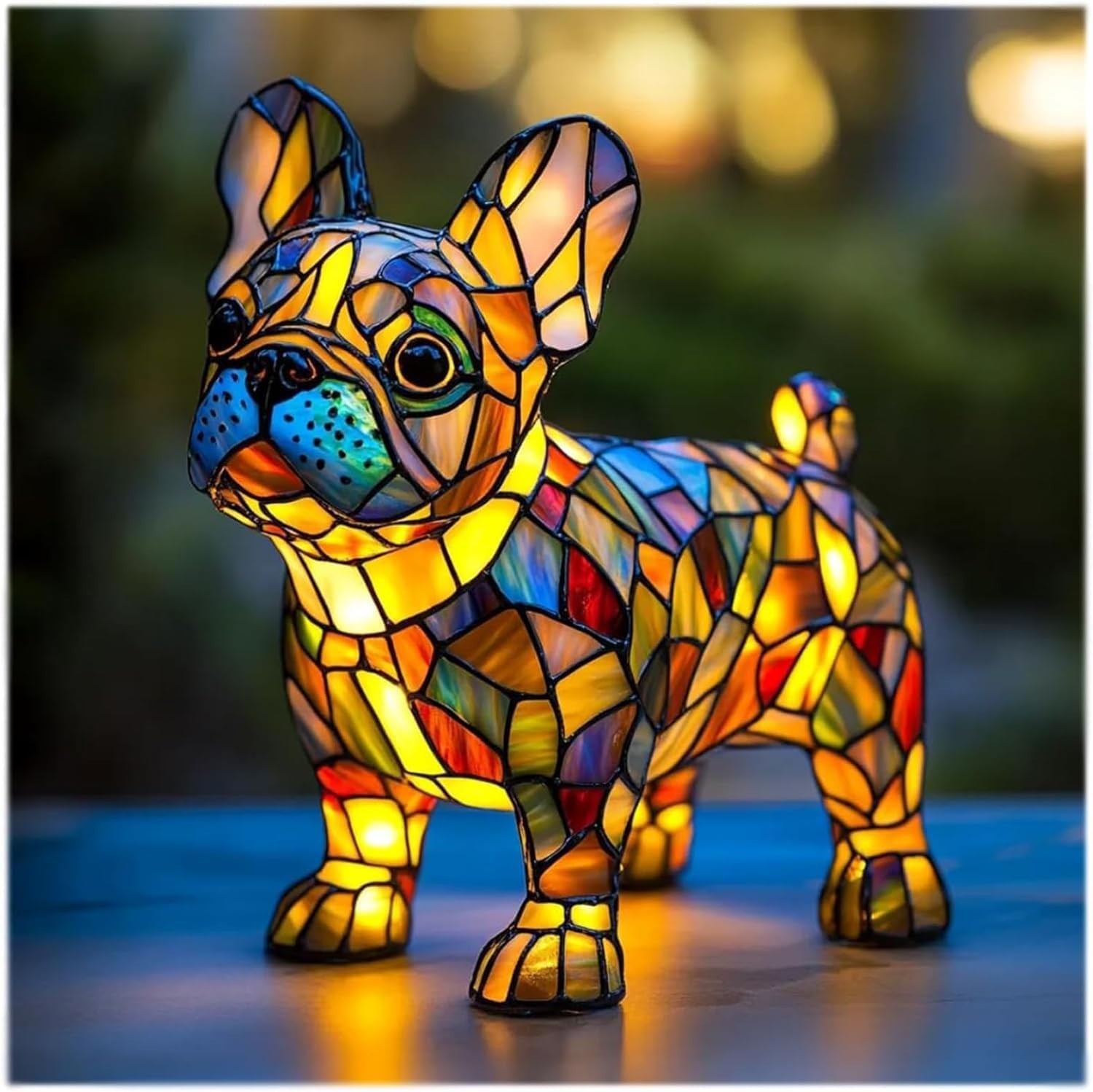 Ledsen™ DogLamp : Moderne Artistique Colorée Ambiante Chien Lampe
