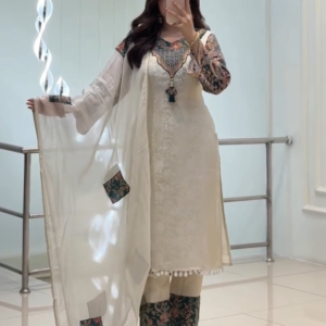 Chanderi Silk Suit Set